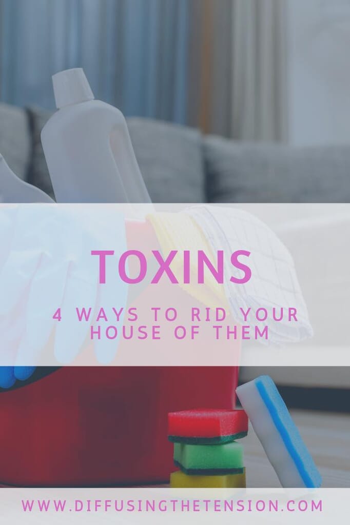 toxins, cleaning products, rid your house of toxins